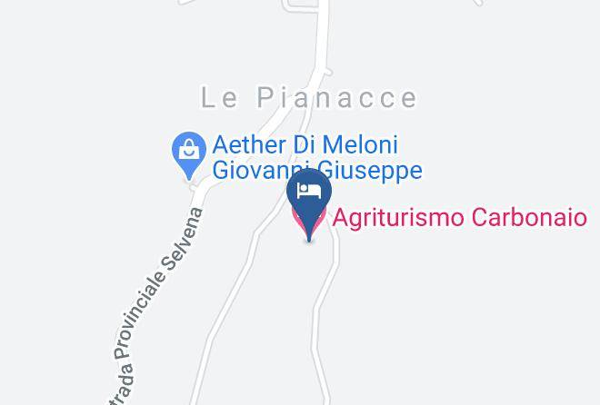 Grosseto - Agriturismo Carbonaio Maps