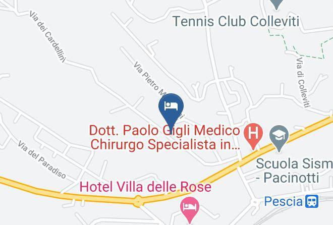 Pistoia - Agriturismo Cardellini Maps