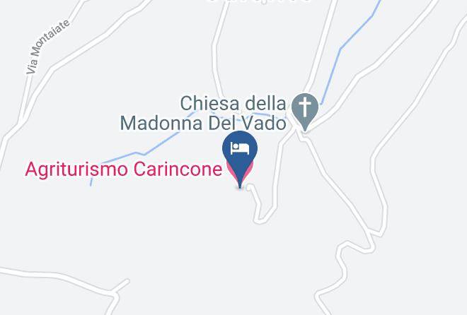 Pesaro And Urbino - Agriturismo Carincone Maps