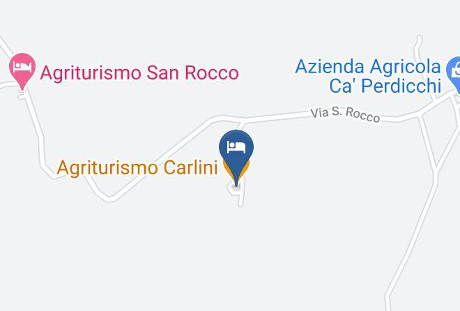 Rimini - Agriturismo Carlini Maps