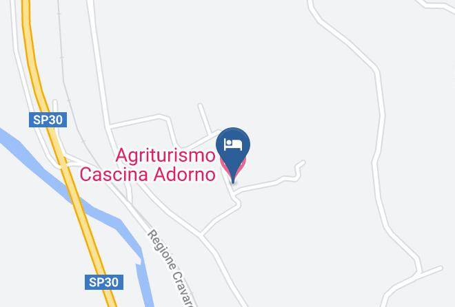 Alessandria - Agriturismo Cascina Adorno Maps
