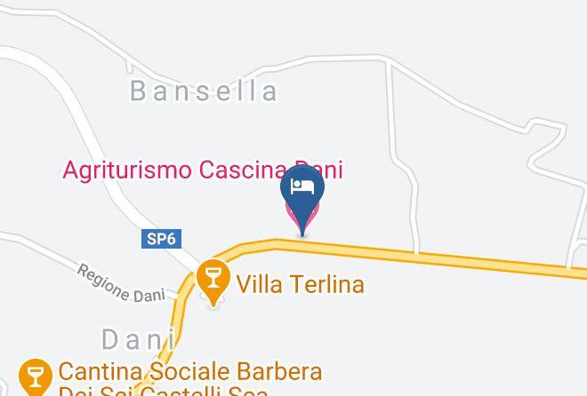 Asti - Agriturismo Cascina Dani Maps