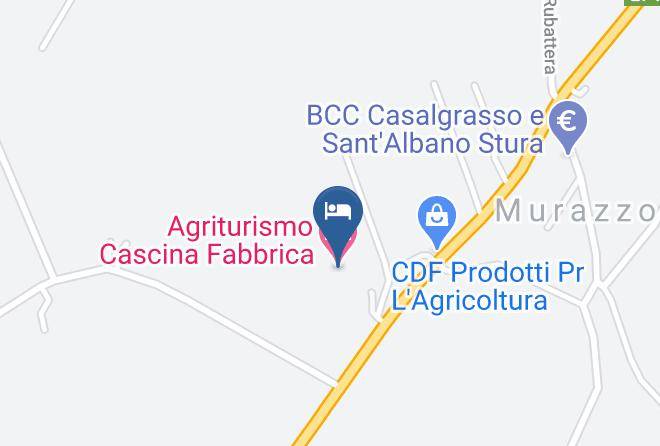 Cuneo - Agriturismo Cascina Fabbrica Maps