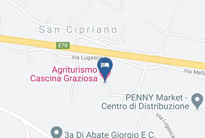 Brescia - Agriturismo Cascina Graziosa Maps