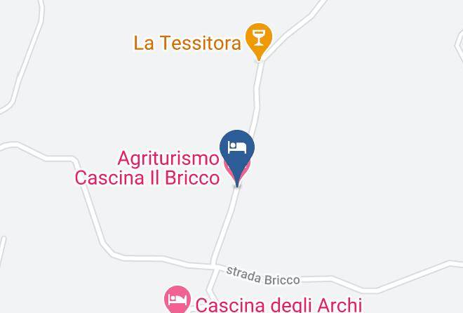Asti - Agriturismo Cascina Il Bricco Maps