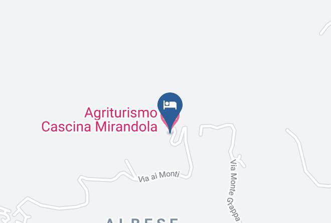 Como - Agriturismo Cascina Mirandola Maps