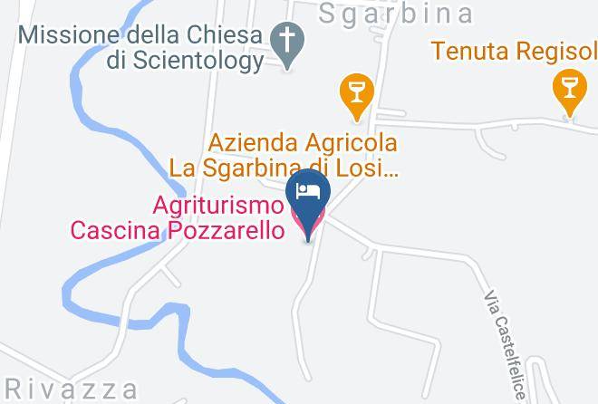 Pavia - Agriturismo Cascina Pozzarello Maps
