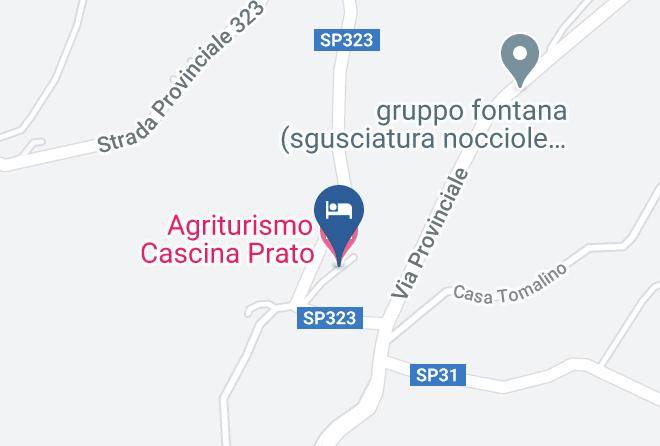 Cuneo - Agriturismo Cascina Prato Maps