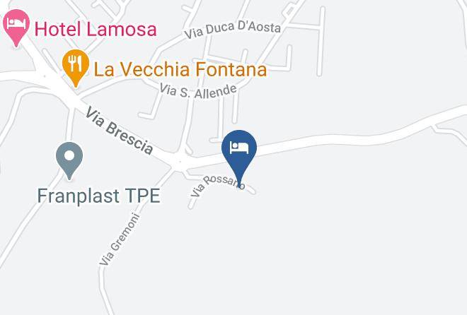 Brescia - Agriturismo Cascina Rossano Maps