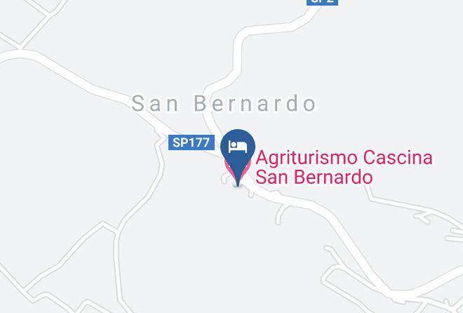 Cuneo - Agriturismo Cascina San Bernardo Maps
