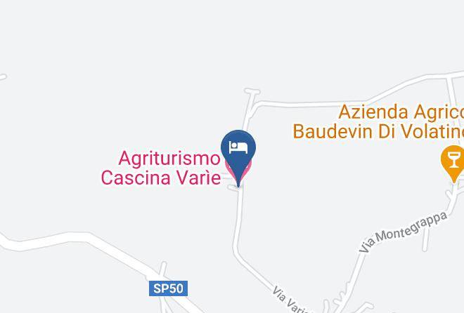 Cuneo - Agriturismo Cascina Varie Maps