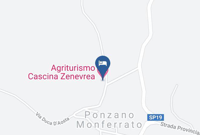 Alessandria - Agriturismo Cascina Zenevrea Maps
