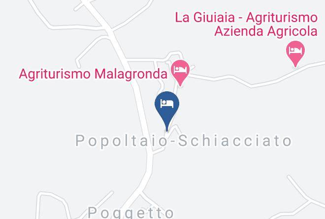 Perugia - Agriturismo Case Graziani Maps