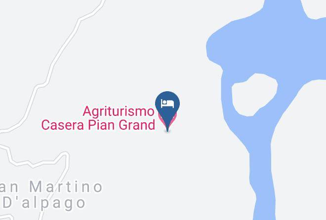 Belluno - Agriturismo Casera Pian Grand Maps