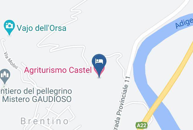 Verona - Agriturismo Castel Maps