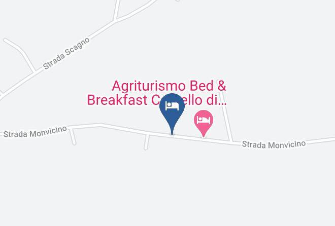 Alessandria - Agriturismo Castello Monvicino Maps