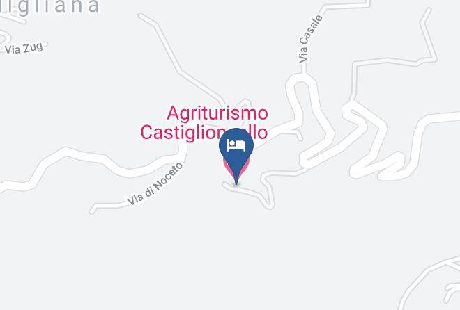 Prato - Agriturismo Castiglioncello Maps