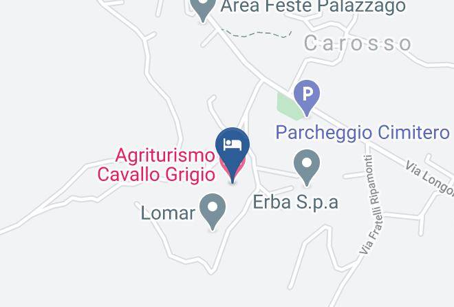 Bergamo - Agriturismo Cavallo Grigio Maps
