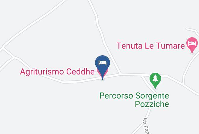 Lecce - Agriturismo Ceddhe Maps