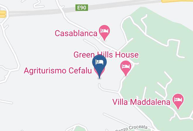 Palermo - Agriturismo Cefalu Maps