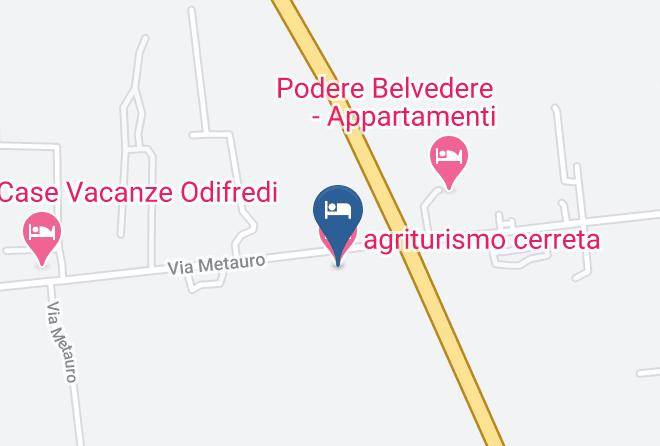 Leghorn - Agriturismo Cerreta Maps