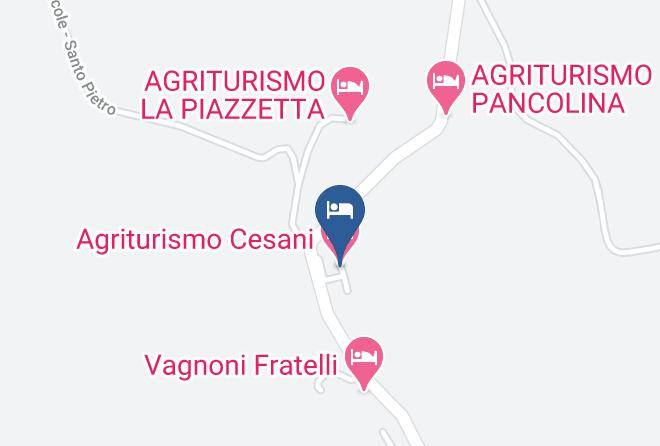 Siena - Agriturismo Cesani Maps