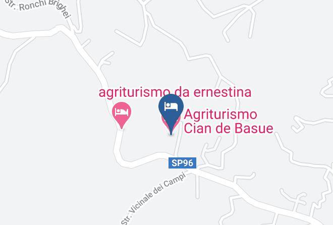 Imperia - Agriturismo Cian De Basue Maps