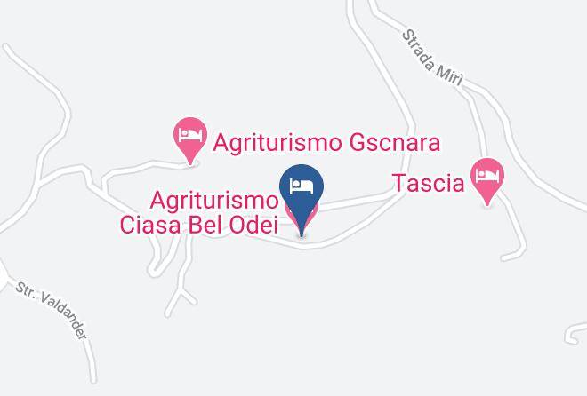 Bolzano - Agriturismo Ciasa Bel Odei Maps
