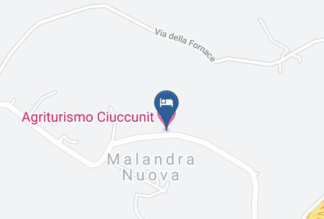 Chieti - Agriturismo Ciuccunit Maps