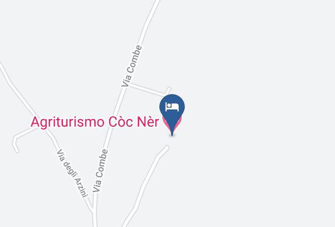 Cuneo - Agriturismo Coc Ner Maps
