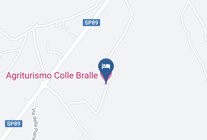 Caserta - Agriturismo Colle Bralle Maps