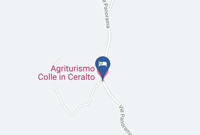 Perugia - Agriturismo Colle In Ceralto Maps