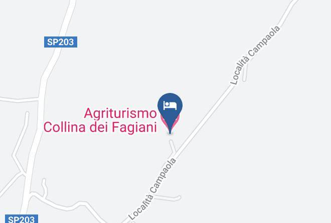 Perugia - Agriturismo Collina Dei Fagiani Maps