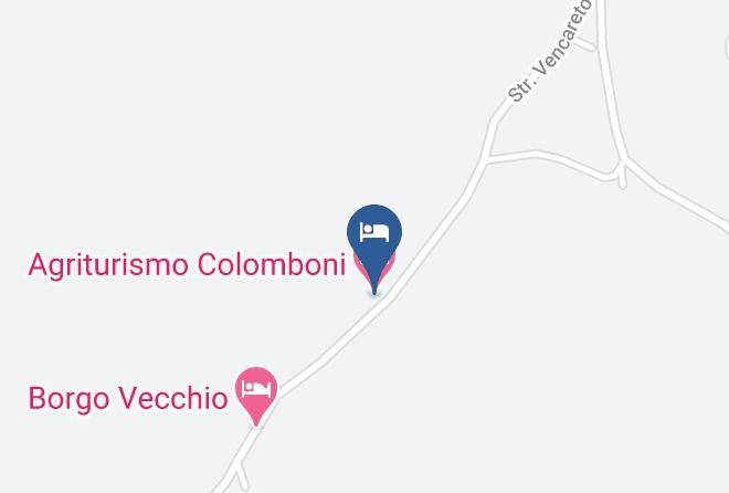 Pesaro And Urbino - Agriturismo Colomboni Maps
