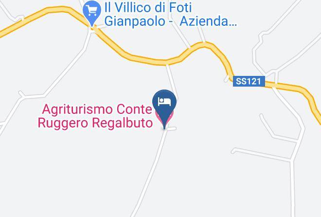 Enna - Agriturismo Conte Ruggero Regalbuto Maps