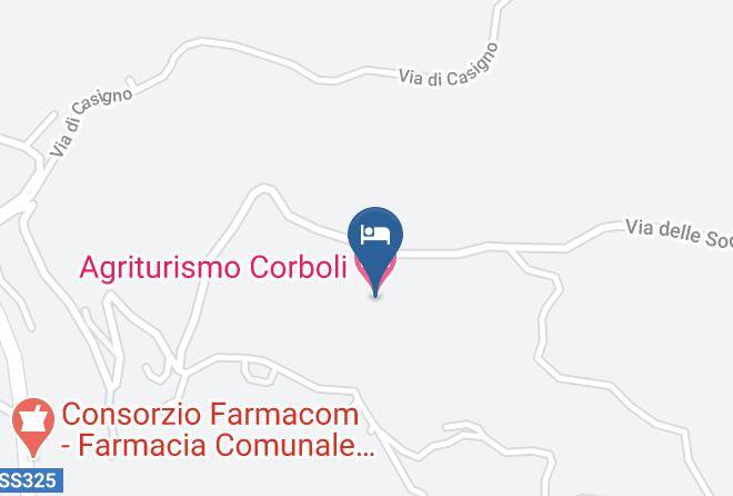 Prato - Agriturismo Corboli Maps