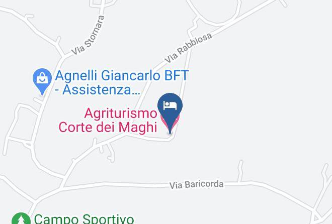 Ferrara - Agriturismo Corte Dei Maghi Maps