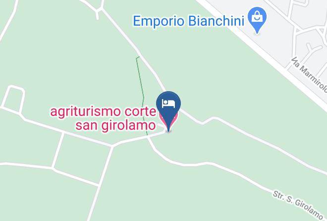 Mantua - Agriturismo Corte San Girolamo Maps