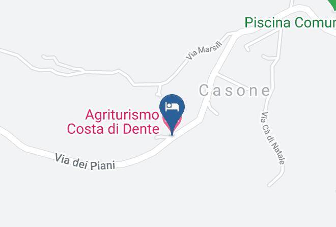 Bologna - Agriturismo Costa Di Dente Maps