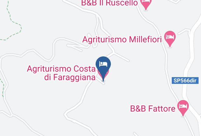 La Spezia - Agriturismo Costa Di Faraggiana Maps