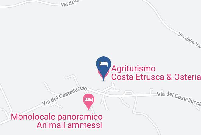 Leghorn - Agriturismo Costa Etrusca & Osteria Al Braciere Maps