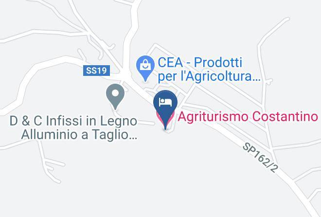 Catanzaro - Agriturismo Costantino Maps