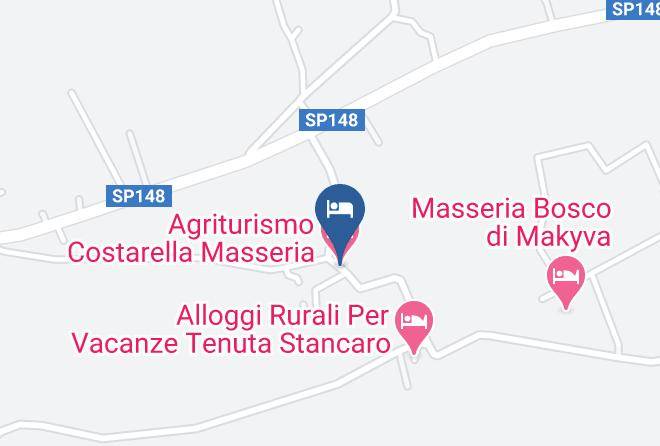 Lecce - Agriturismo Costarella Masseria Maps