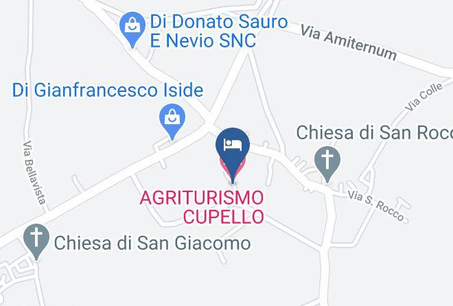L Aquila - Agriturismo Cupello Maps