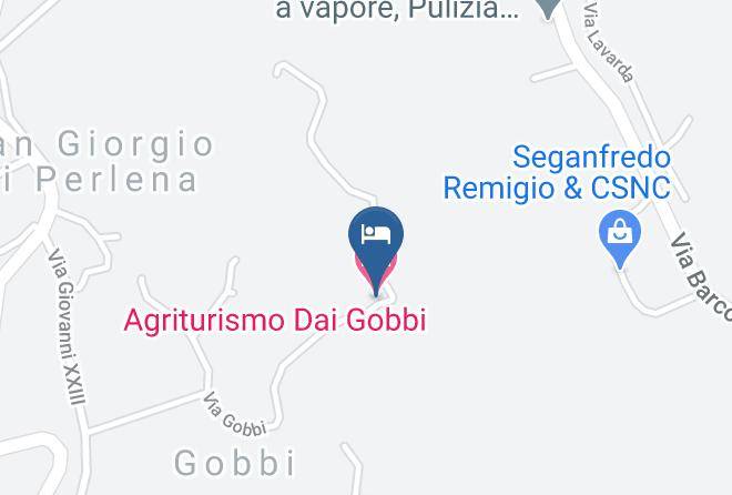 Vicenza - Agriturismo Dai Gobbi Maps