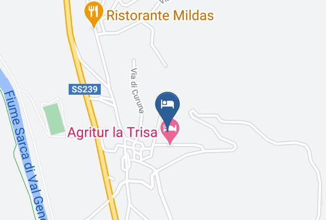 Trento - Agriturismo Dalla Natura La Salute Pernottamento E Prima Colazione Maps