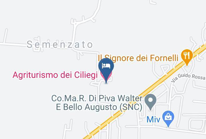 Treviso - Agriturismo Dei Ciliegi Maps