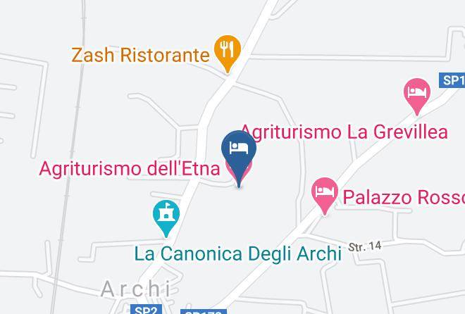Catania - Agriturismo Dell'etna Maps