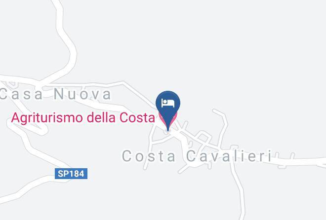 Pavia - Agriturismo Della Costa Maps