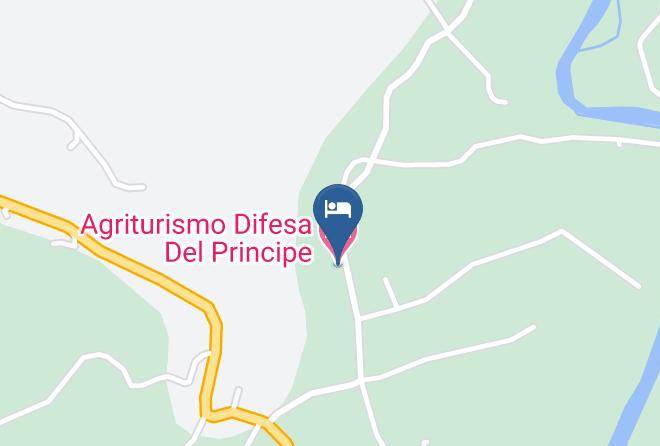Salerno - Agriturismo Difesa Del Principe Maps